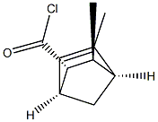 비시클로[2.2.1]헵트-5-엔-2-카르보닐클로라이드,3,5-디메틸-,(2-엑소,3-엔도)-(9CI) 구조식 이미지