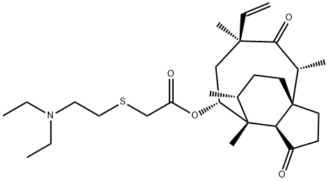 TiaMulin IMpurity E (TiaMulone,11-Oxo TiaMulin) Structure