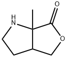 6H-Furo[3,4-b]pyrrol-6-one,hexahydro-6a-methyl-(9CI) Structure