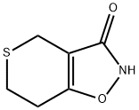 4H-Thiopyrano[3,4-d]isoxazol-3(2H)-one,6,7-dihydro-(9CI) Structure