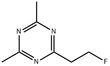 1,3,5-Triazine,2-(2-fluoroethyl)-4,6-dimethyl-(9CI) Structure
