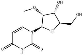 2'-O-methyl-2-thiouridine Structure