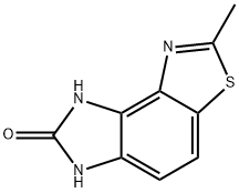 6H-Imidazo[4,5-e]benzothiazol-7-ol,2-methyl-(6CI) Structure