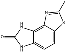 6H-Imidazo[4,5-e]benzothiazol-7-ol,2-methyl-(6CI) 구조식 이미지