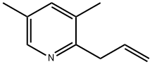 Pyridine,3,5-dimethyl-2-(2-propenyl)-(9CI) Structure