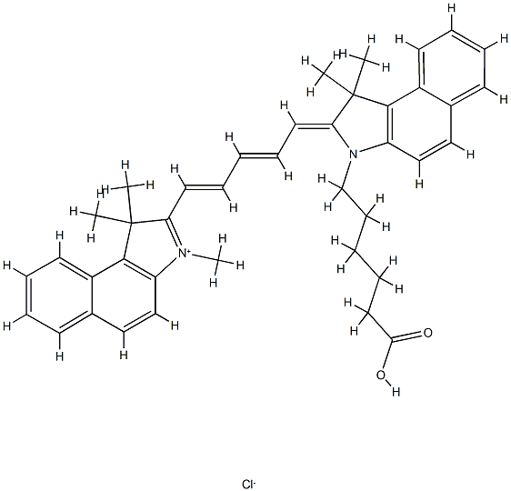 CY5.5-COOH Structure