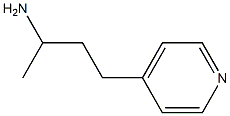 4-피리딘프로판아민,알파-메틸-(9CI) 구조식 이미지