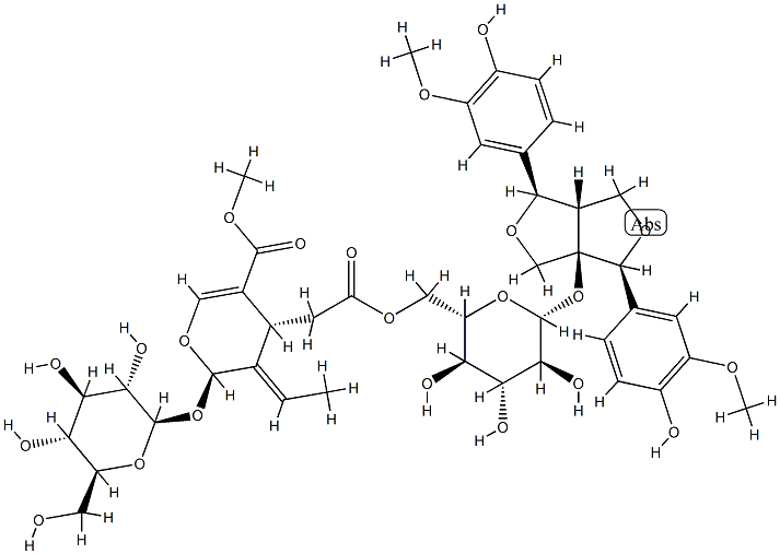 Sambacolignoside Structure