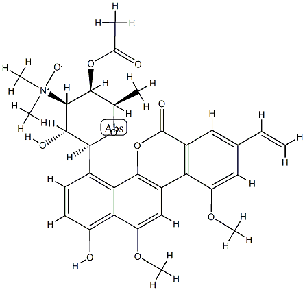 deacetylravidomycin N-oxide Structure