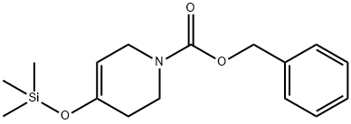 benzyl 4-(triMethylsilylo×y)-5,6-dihydropyridine-1(2H)-carbo×ylate 구조식 이미지