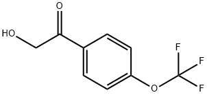 2-Hydroxy-4’-(trifluoromethoxy)acetophenone 구조식 이미지