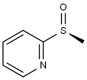 Pyridine,2-[(S)-methylsulfinyl]-(9CI) Structure