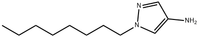1-octyl-1H-pyrazol-4-amine 구조식 이미지