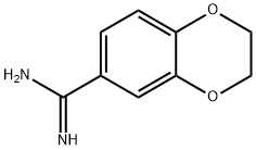 2,3-DIHYDROBENZO[1,4]DIOXINE-6-CARBOXAMIDINE 구조식 이미지