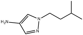 1-(3-methylbutyl)-1H-pyrazol-4-amine Structure