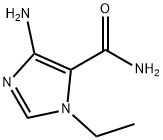 1H-Imidazole-5-carboxamide,4-amino-1-ethyl-(9CI) 구조식 이미지