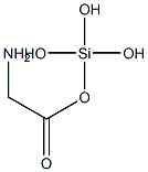 글리신,규산함유모노무수물(H4SiO4)(9CI) 구조식 이미지