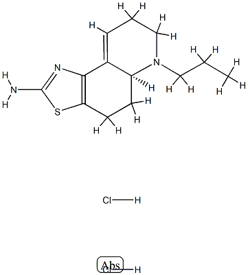6-propyl-4,5,5a,6,7,8-hexahydrothiazolo(4,5-f)quinolin-2-amine Structure