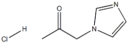 1-(1H-imidazol-1-yl)acetone hydrochloride 구조식 이미지