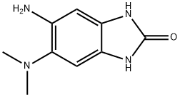5-amino-6-(dimethylamino)-1,3-dihydro-2H-benzimidazol-2-one(SALTDATA: 2HCl 1H2O) Structure