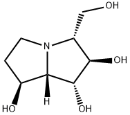 (+)-Alexine Structure