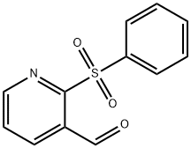 2-(Phenylsulfonyl)Nicotinaldehyde(WXC03058) 구조식 이미지