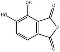 1,3-Isobenzofurandione,4,5-dihydroxy-(9CI) Structure