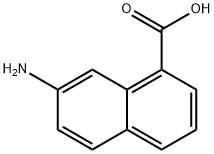 1-Naphthalenecarboxylicacid,7-amino-(9CI) Structure