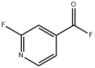 4-피리딘카르보닐플루오라이드,2-플루오로-(9CI) 구조식 이미지