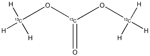 Dimethyl  carbonate-13C3 Structure