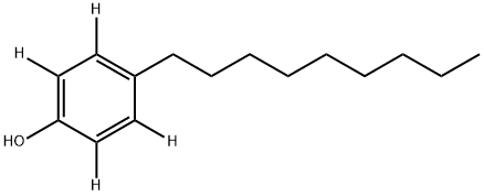 4-Nonylphenol-2,3,5,6-d4 Structure