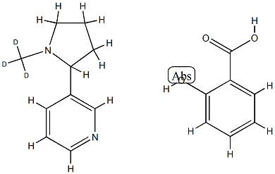 (±)-Nicotine-d3 Structure