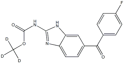 Flubendazole D3 구조식 이미지