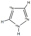 1,2,4-Triazole-15N3 구조식 이미지