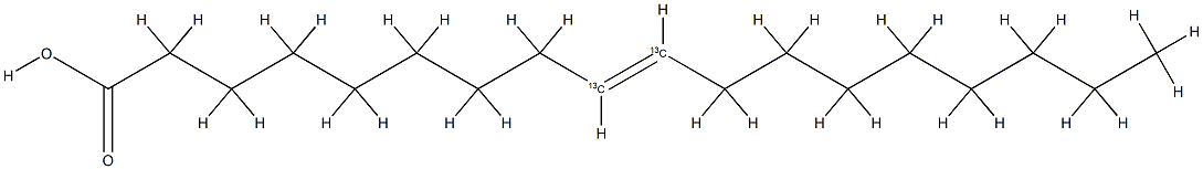 Oleic  acid-9,10-13C2 Structure
