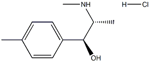 Mephedrone metabolite (hydrochloride) ((±)-Ephedrine stereochemistry) Structure