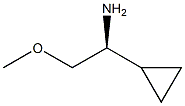 (αS)-α-(methoxymethyl)-Cyclopropanemethanamine Structure