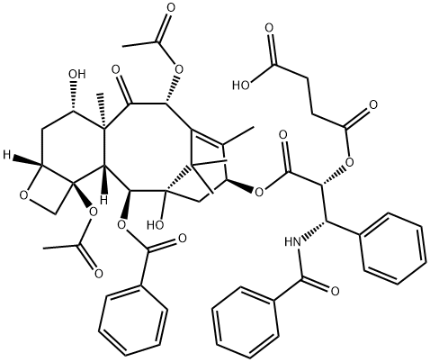 Paclitaxel Succinate Structure