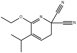 2,2(3H)-Pyridinedicarbonitrile,6-ethoxy-5-(1-methylethyl)-(9CI) Structure