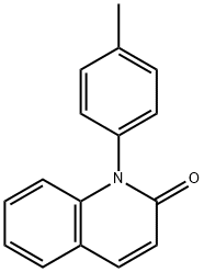 2(1H)-Quinolinone,1-(4-methylphenyl)-(9CI) Structure