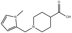 1-[(1-methyl-1H-pyrrol-2-yl)methyl]-4-piperidinecarboxylic acid(SALTDATA: 1.2H2O) 구조식 이미지