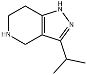 3-isopropyl-4,5,6,7-tetrahydro-1H-pyrazolo[4,3-c]pyridine(SALTDATA: 2HCl) 구조식 이미지