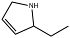2-에틸-2,5-디하이드로-1H-피롤(SALTDATA:HCl) 구조식 이미지