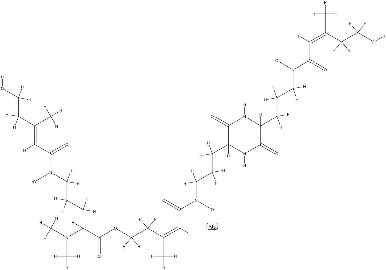 N(alpha)-dimethylcoprogen Structure