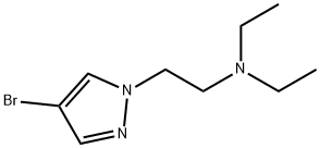[2-(4-bromopyrazol-1-yl)ethyl]diethylamine Structure