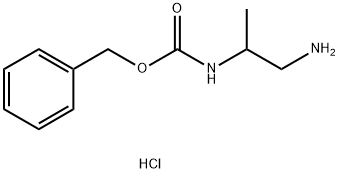2-N-CBZ-프로판-1,2-디아민-HCl 구조식 이미지