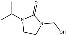 2-Imidazolidinone,1-(hydroxymethyl)-3-(1-methylethyl)-(9CI) Structure