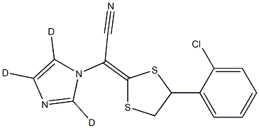 LANOCONAZOLE-D3 Structure