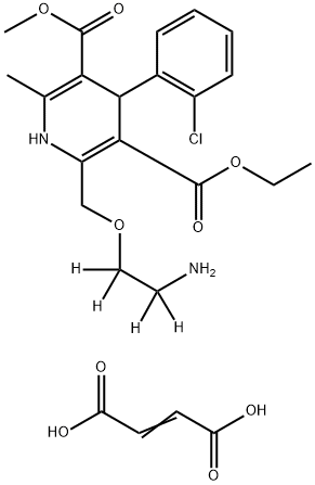 Amlodipine d4 Maleate 9 (Racemic) Structure