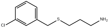 3-[(3-chlorobenzyl)thio]-1-propanamine(SALTDATA: FREE) Structure